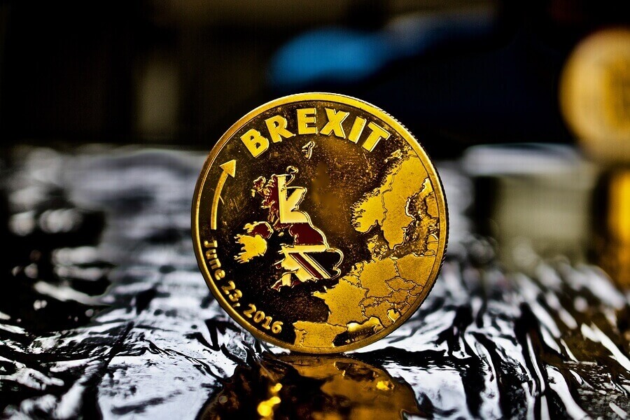 A Brexit coin